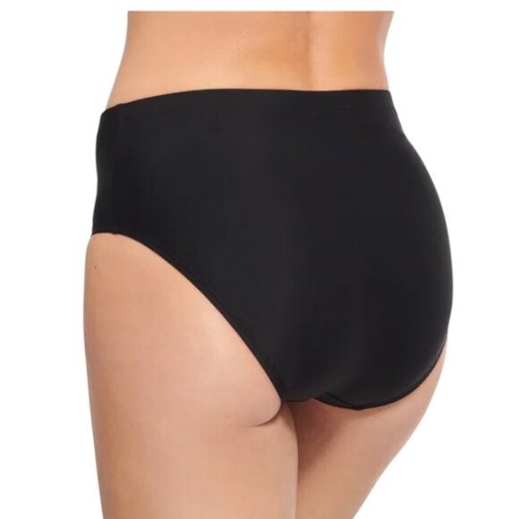 NEW Christina High Waist Swim Bottoms | Black - Picture 3 of 6